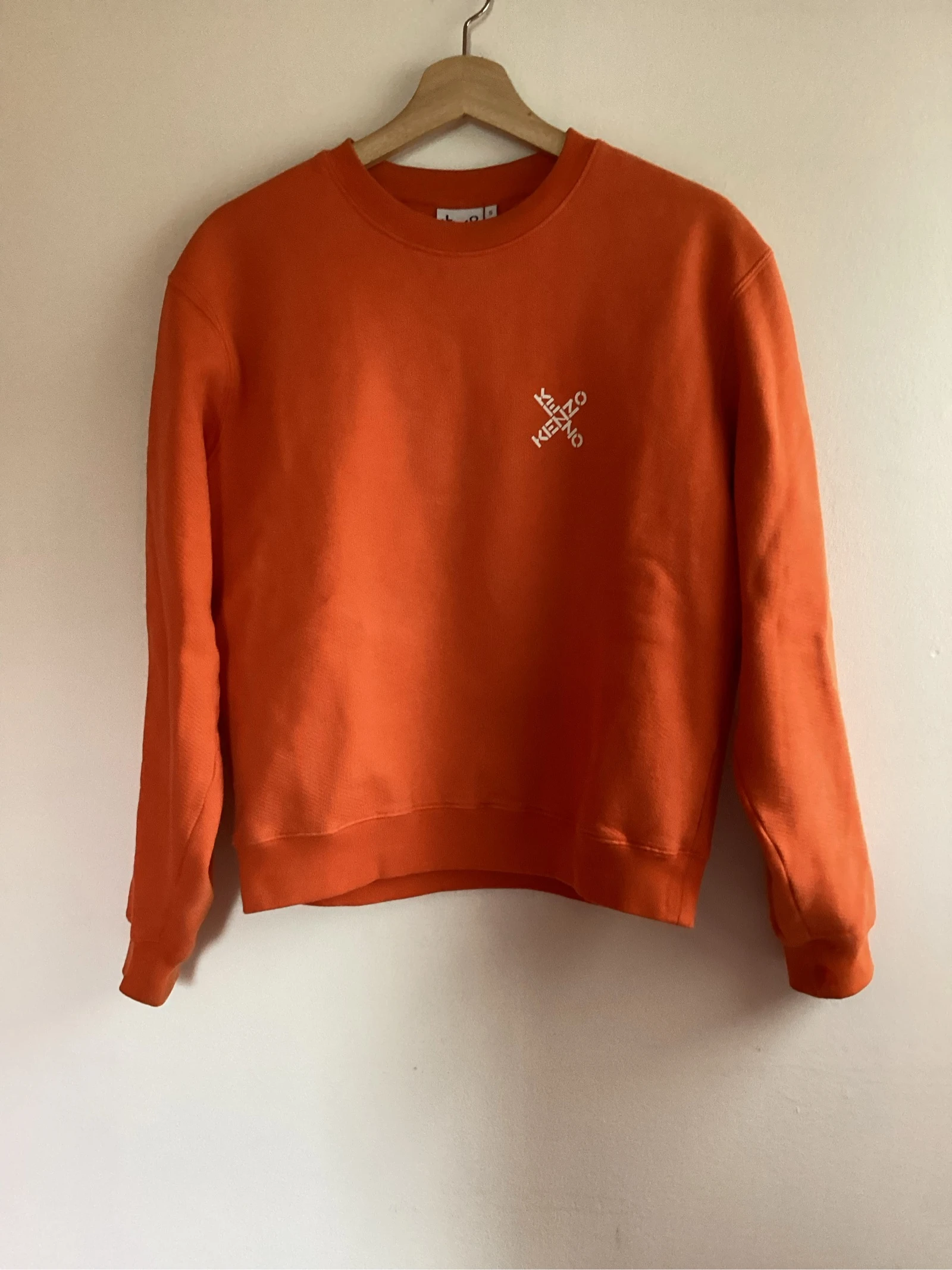 Oranje sweater Kenzo S